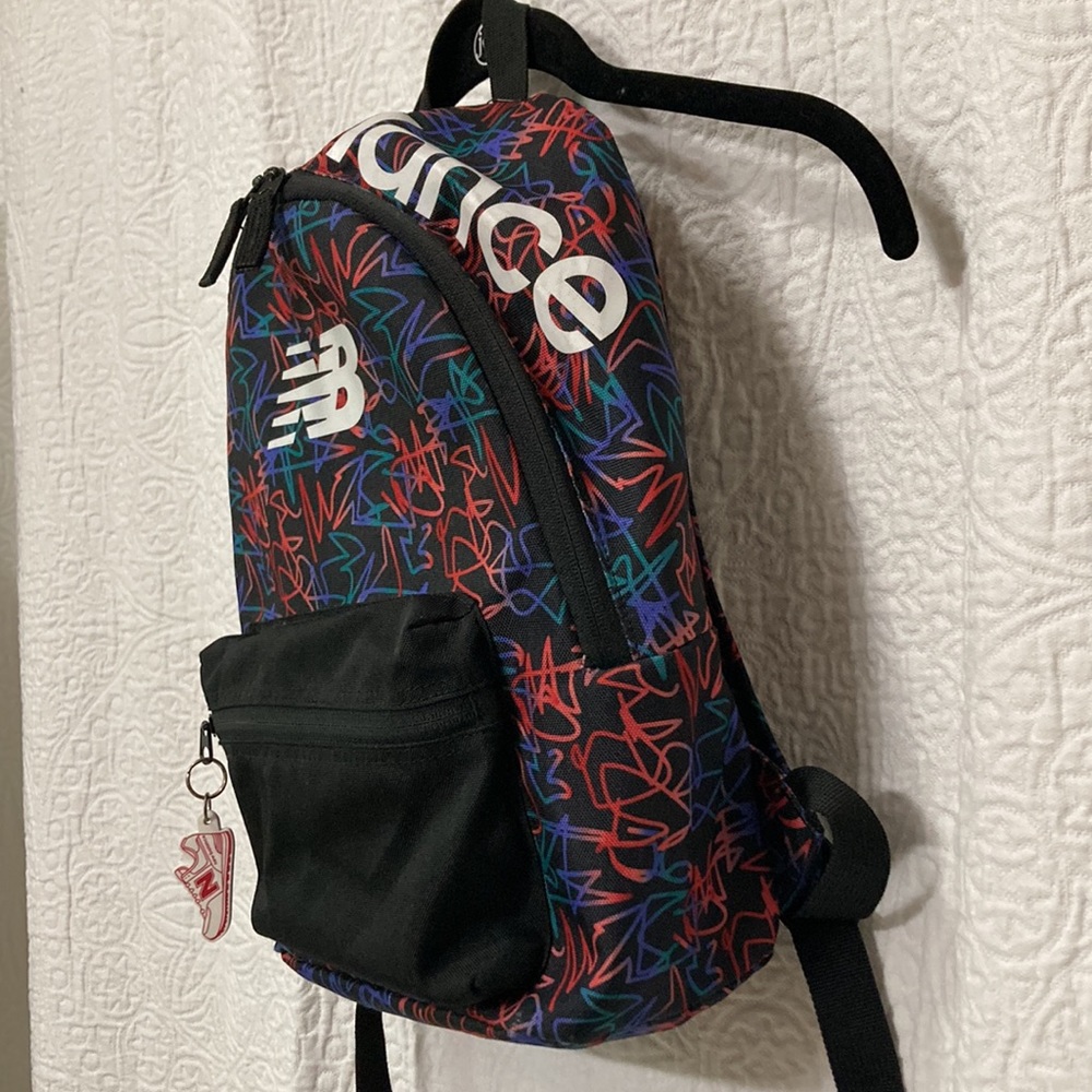 New Balance Mini Backpack Scribble Design - image 5